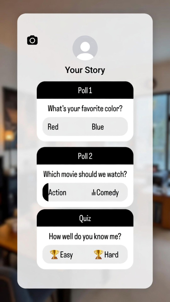 Interactive Polls and Quizzes