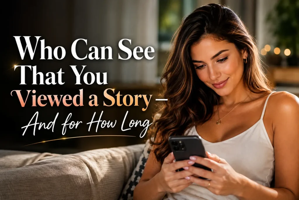 Who Can See That You Viewed a Story